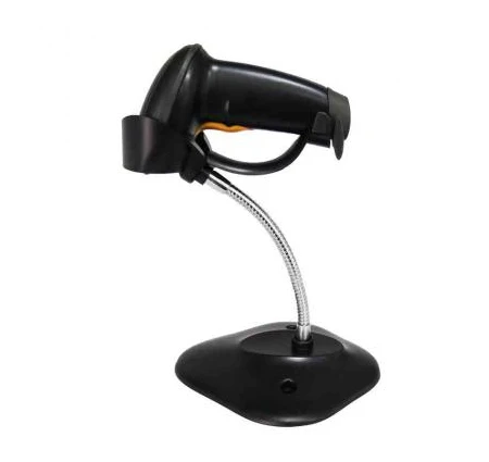 Cheap Wireless Handheld 1D Laser Supermarket Barcode Scanner With stand