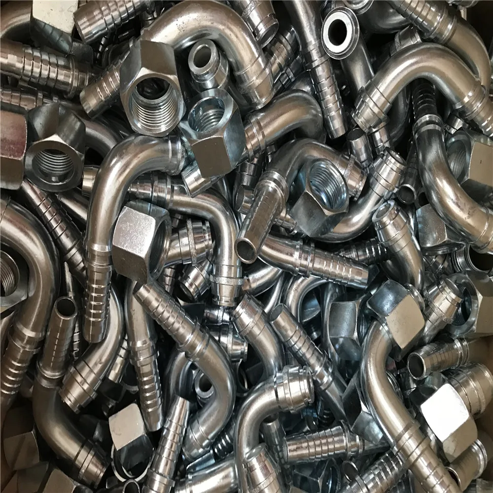 00400 Hydraulic rubber hose sleeve connector 4SP/4S/R12 hydraulic ferrule