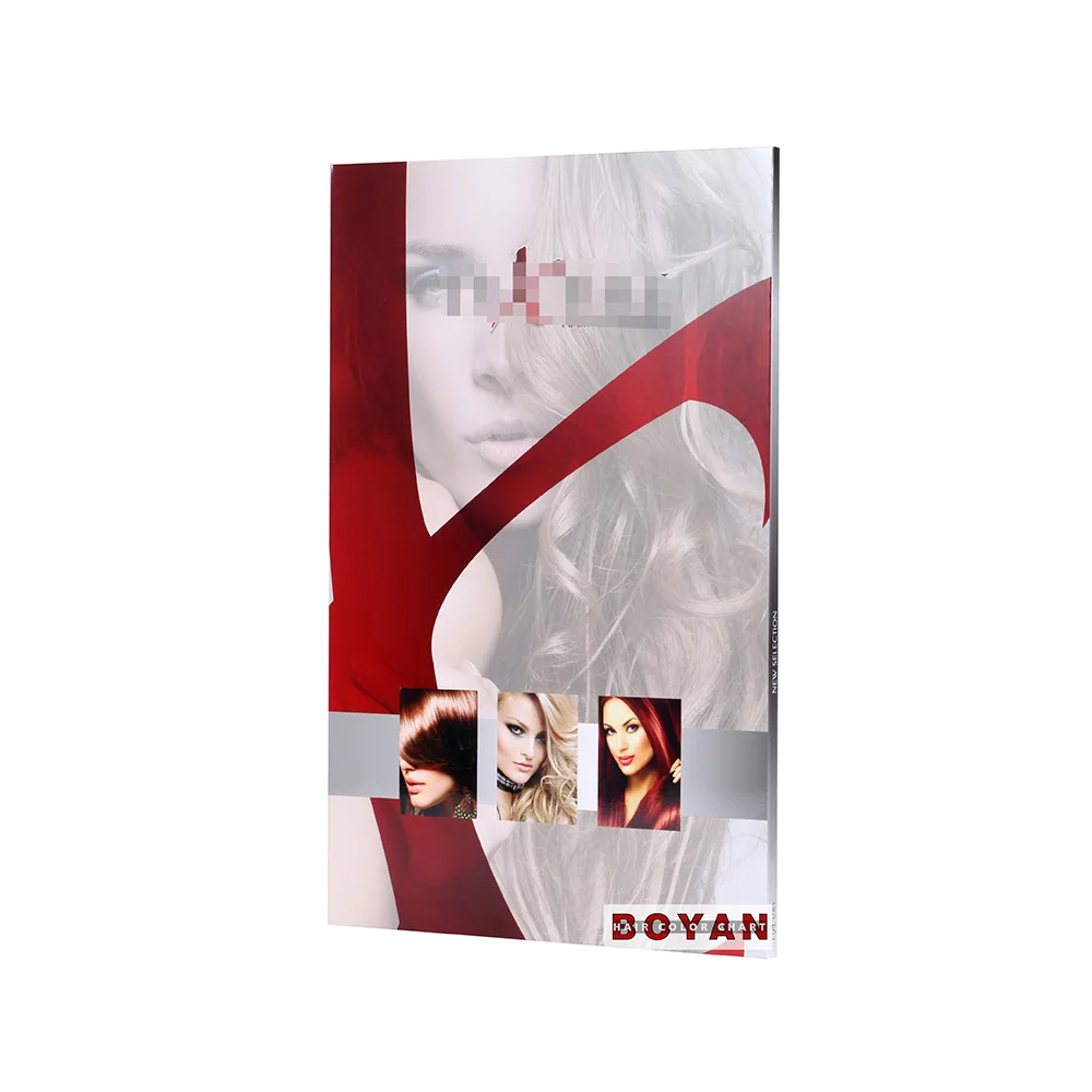 
High quality professional hair color chart for Italian hair color 