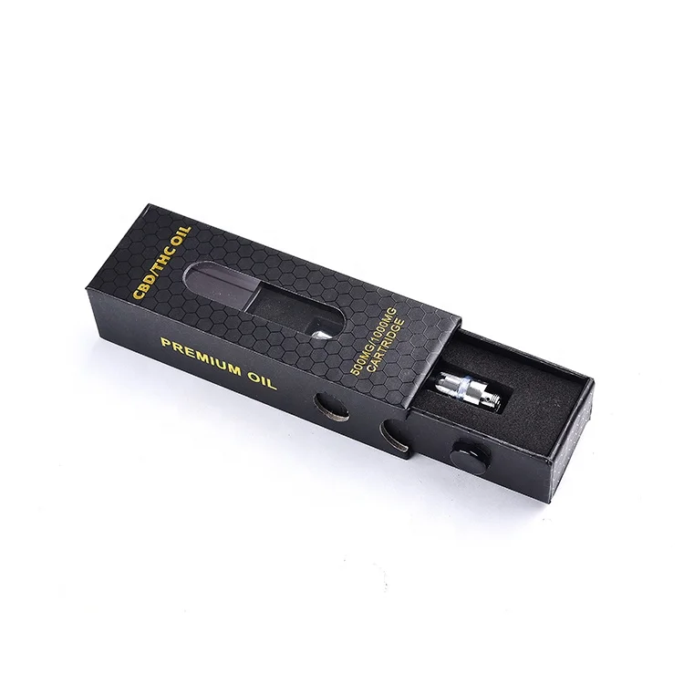
wholesale custom empty cartridge packing paper box 510 vape cartrige packaging 