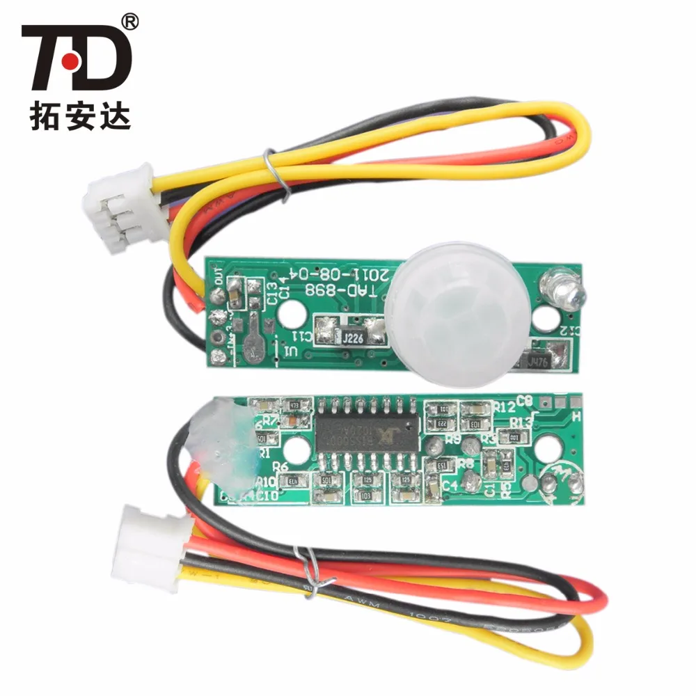 DC3.3-4.5V Human Body Pyroelectricity Infrared pir motion Sensor Module, Mini pir motion sensor chip and module