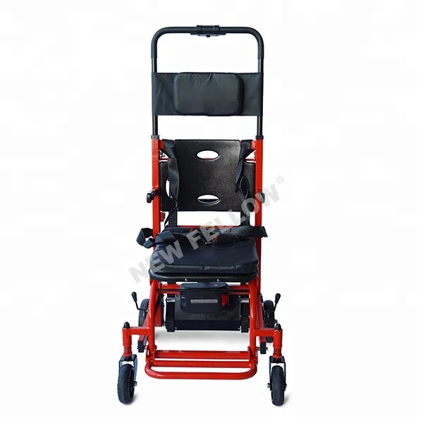 Folding climbing wheelchair for elderly