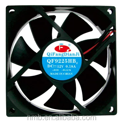 Qifang 92mm 9225 dc 12v 24V 48volt style electronics cooling fan explosion proof ventilation fan