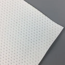 Best Absorbing with Laser Cut Edge 240gsm 2 Layers Class 1000 6 x 6inch 100% Polyester Fabric Cleanroom Wiper