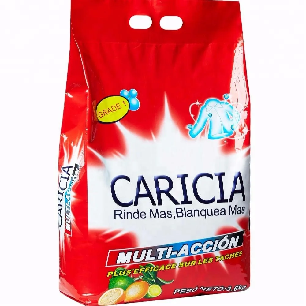 Factory Own Brand 3.6kg Laundry Detergent Powder Soap Perfumed Cheap Clothes Cleaners from Guangdong