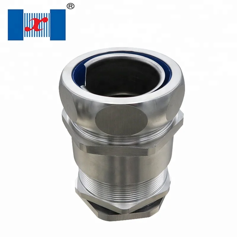 Waterproof End Style Straight Joint Metal Flexible Conduit Connector