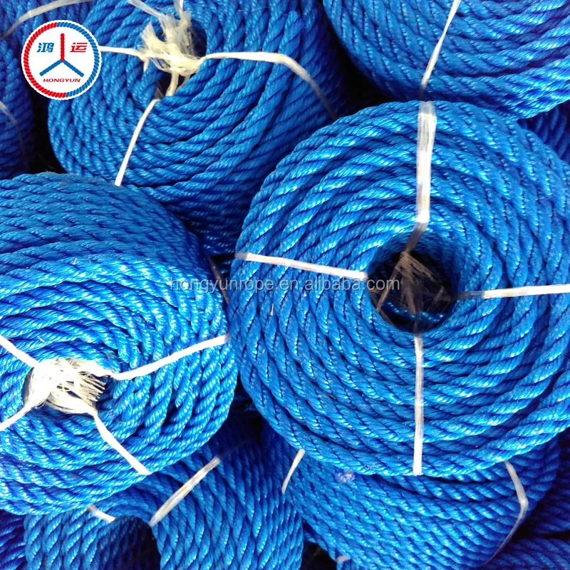 Hot Sale PP twisted rope PP PE Fishing Rope