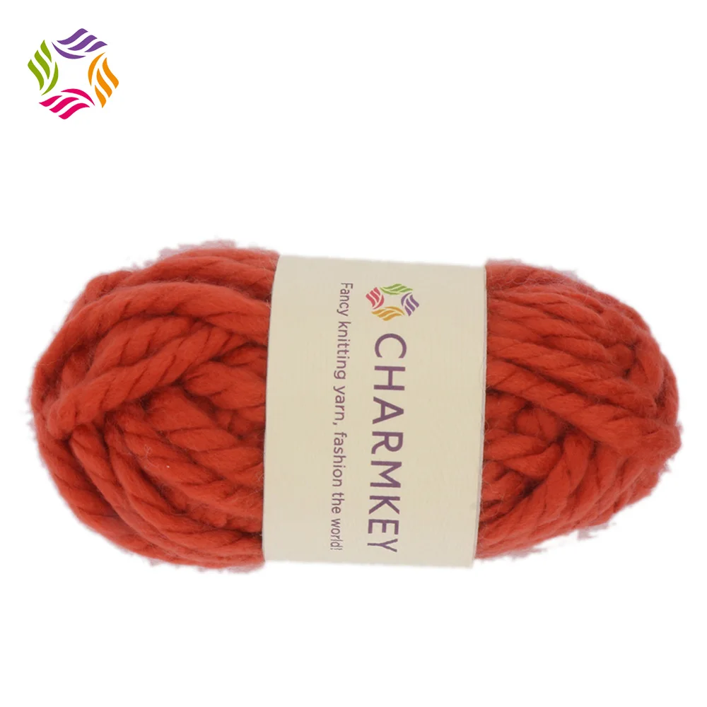 Very thick 100 acrylic yarn thick yarn acrylic knitting yarn for scarf