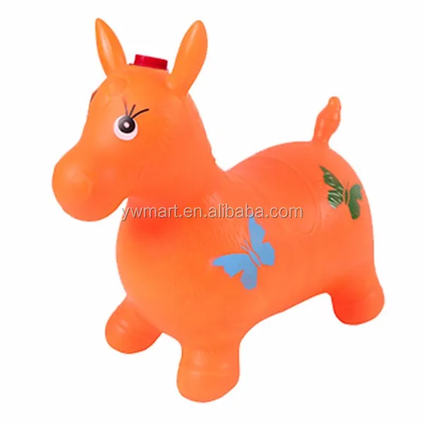 Экологичная ПВХ надувная прыгающая игрушка-животное, Экологически чистая для детей