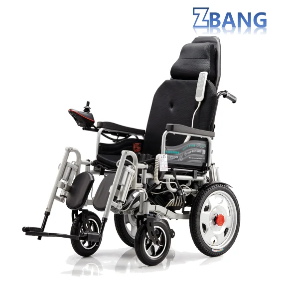 High Quality Customized Reclining Electric Wheelchair Prices with Soft Seat Cushion