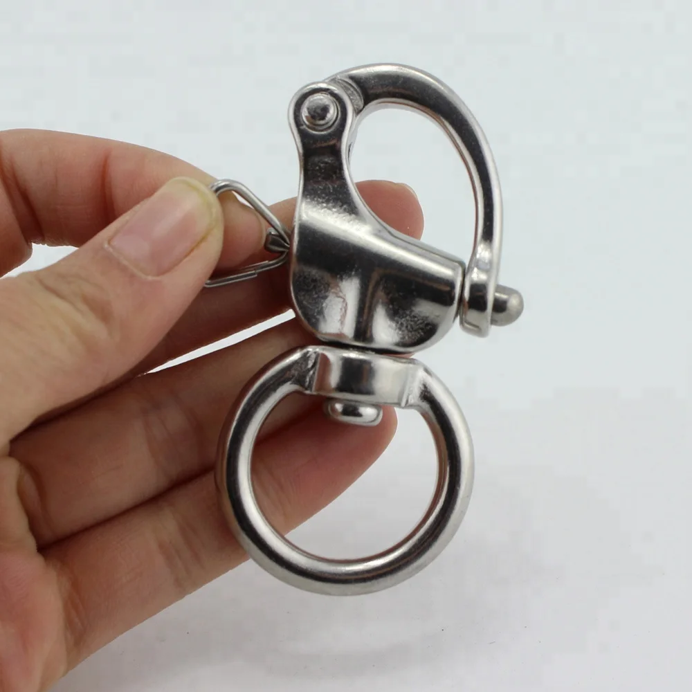 Нержавеющая Морская Лодка круглое кольцо быстроразъемные поворотные скобы