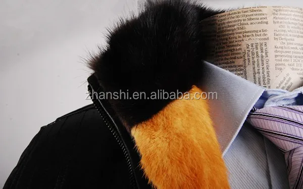 Russian Style Men Winter Black Leather Coats With Fur Collar And Lining