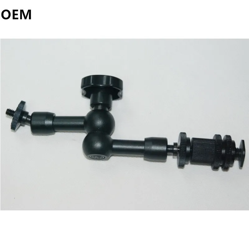 Фрикционный артикулирующий кронштейн F14412, 7 дюймов, разъем горячий башмак, винт 1/4 дюйма для цифровой зеркальной камеры, ЖК-монитора LED Li