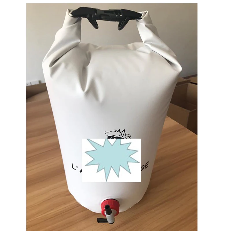 PVC Waterproof Shower Water Bag Outdoor Camping Travel Beach Shower