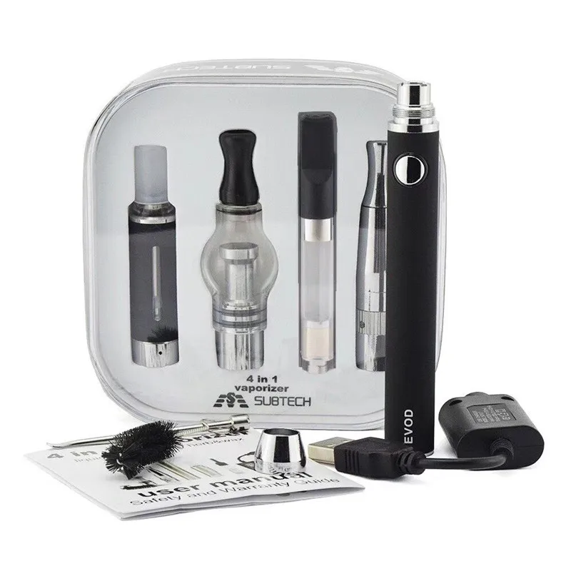 
4 in 1 vaporizer mini dry herb vape pen starter kit 