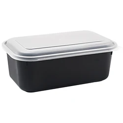 SZ918 New Design  Disposable Microwave PP Meal Prep Food Container with inner tray
