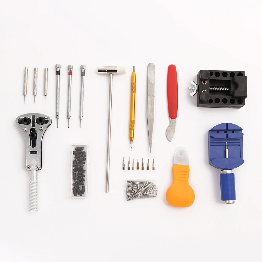 
Professional Spring Bar Tool Set Watch Band Link Pin Tool Set Watch Repair Tool Kit 