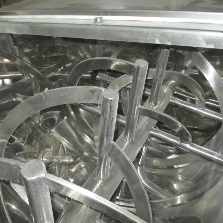 
Professional industrial equipment food mixing horizontal ribbon mixer 