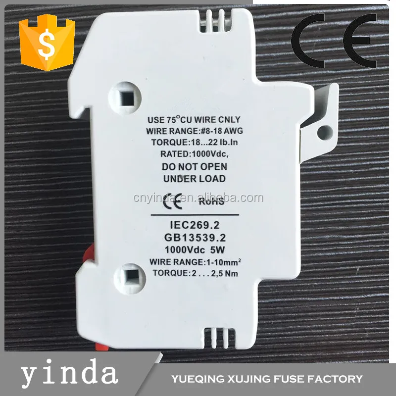 DC 1000 В 15А до 25А солнечные фотоэлектрические предохранитель