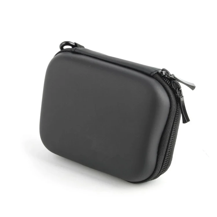 OEM zipper hard closure eva camera pouch case with cutout foam