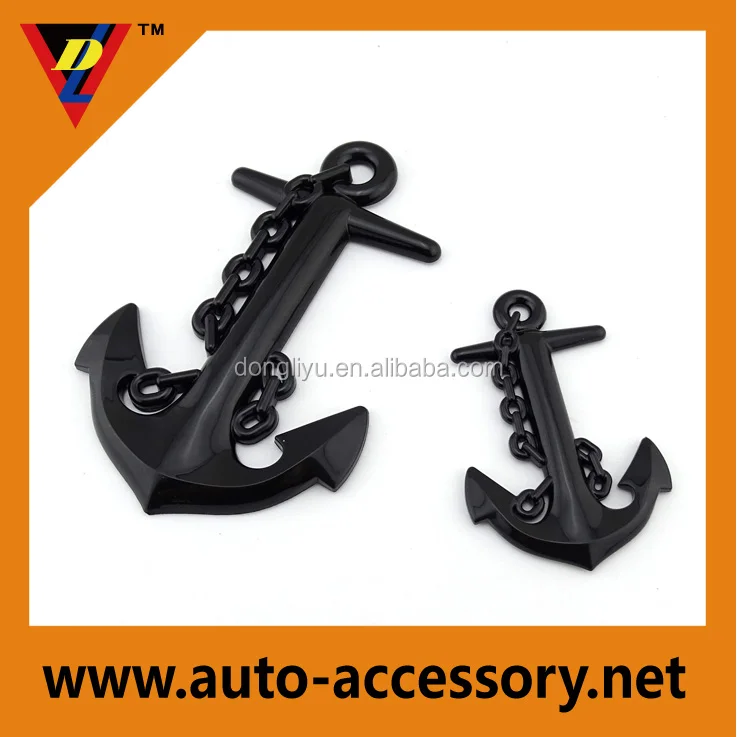 Custom 3d chrome body stickers, plastic sign made in china