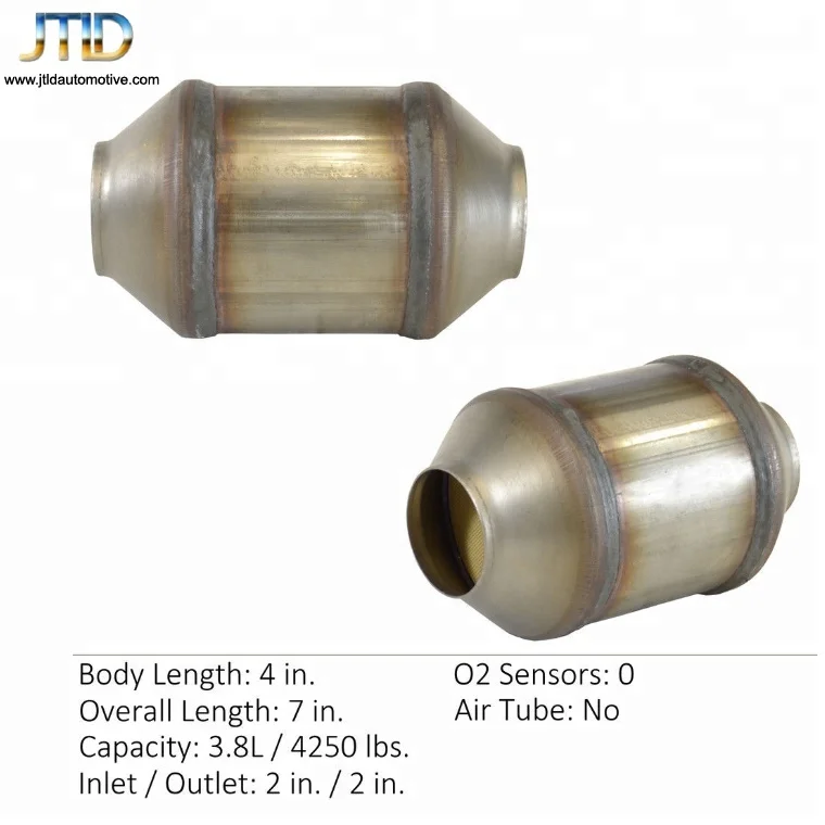 Высокопроизводительный нейтрализатор с сотовой керамикой, универсальный каталитический конвертер