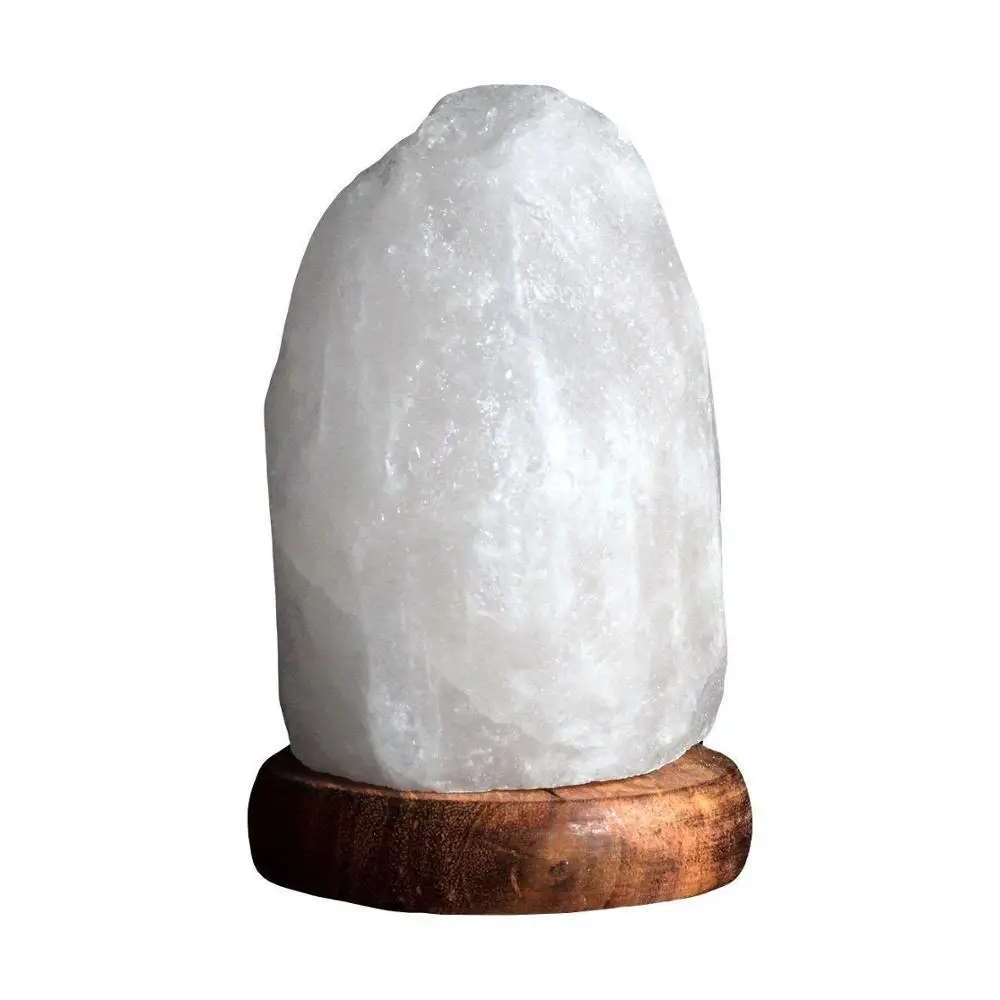 USB White salt lamp Himalayan crystal salt anion selection creative personality bedroom table lamp night light bedside lamp