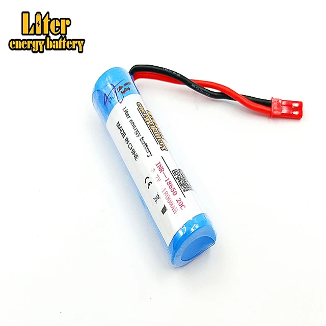 3.7V 1800mAH Remote control helicopter aircraft cylindrical lithium battery 20C discharge iron