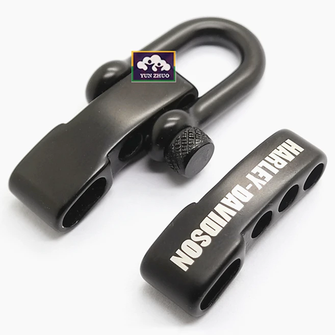 
Stainless Steel dee shackle for paracord bracelet, Adjustable D Shackle 