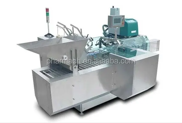 Price of Fully automatic type Condom chew gum Flat carton box packing machine