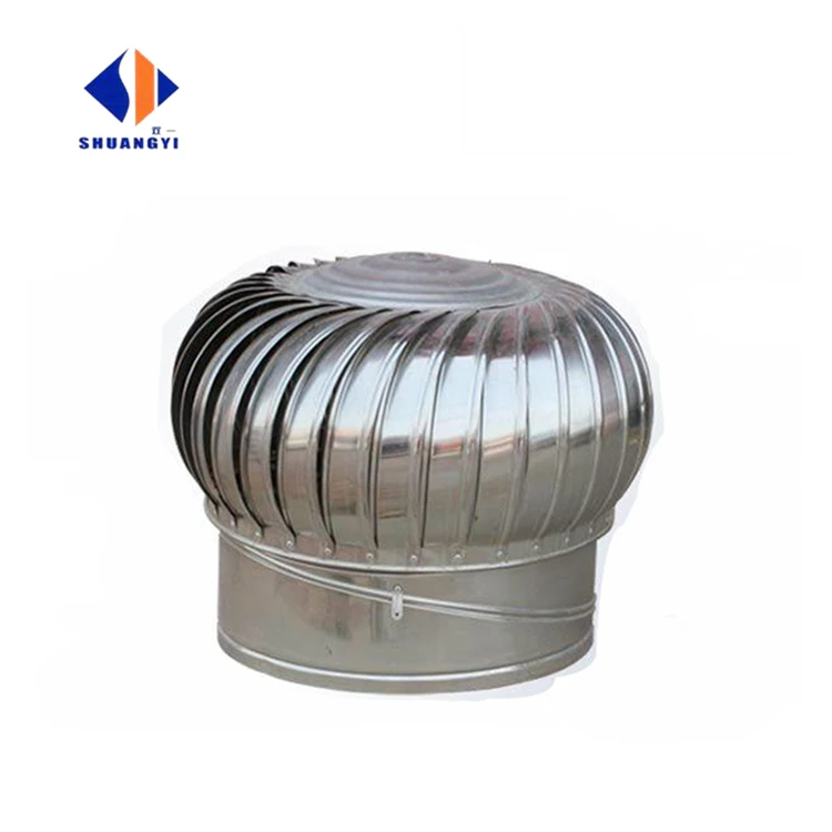 Wind driven roof ventilation turbine exhaust fan bladeless fan