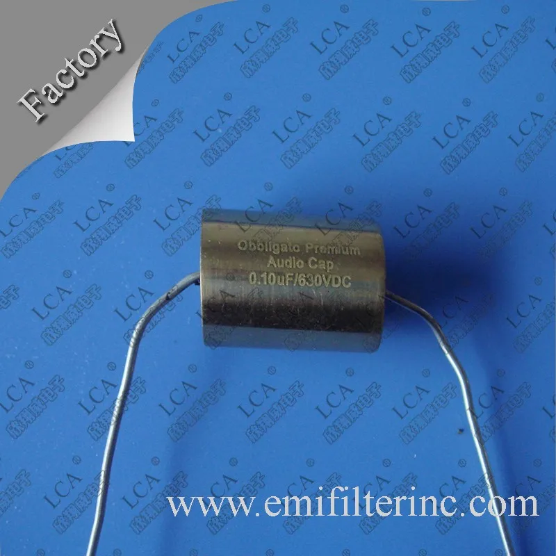 Copper tube Audio Capacitor ROHS QMS Car Sound equipment