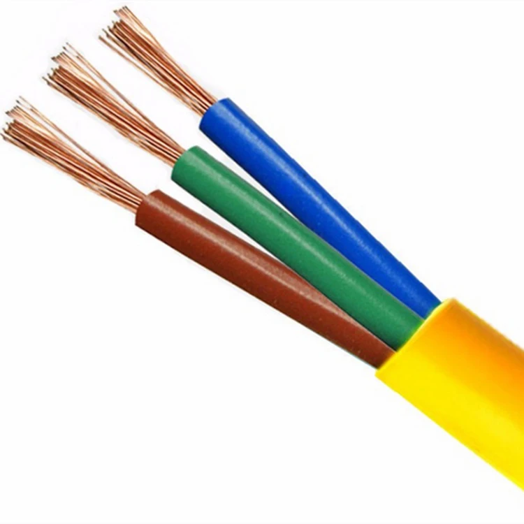 Highly Heat-Resistant Silicone Sheathed cable 3x0.75mm2 pvc flexible cable