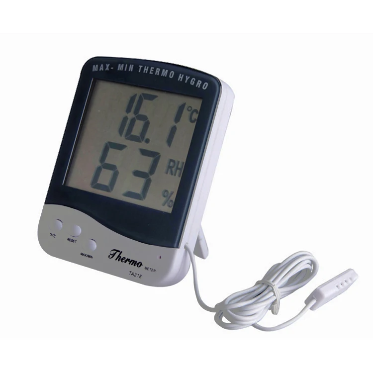 TA218C c/d lcd thermometer hygrometer digital thermometer wireless Hygrometer thermometer