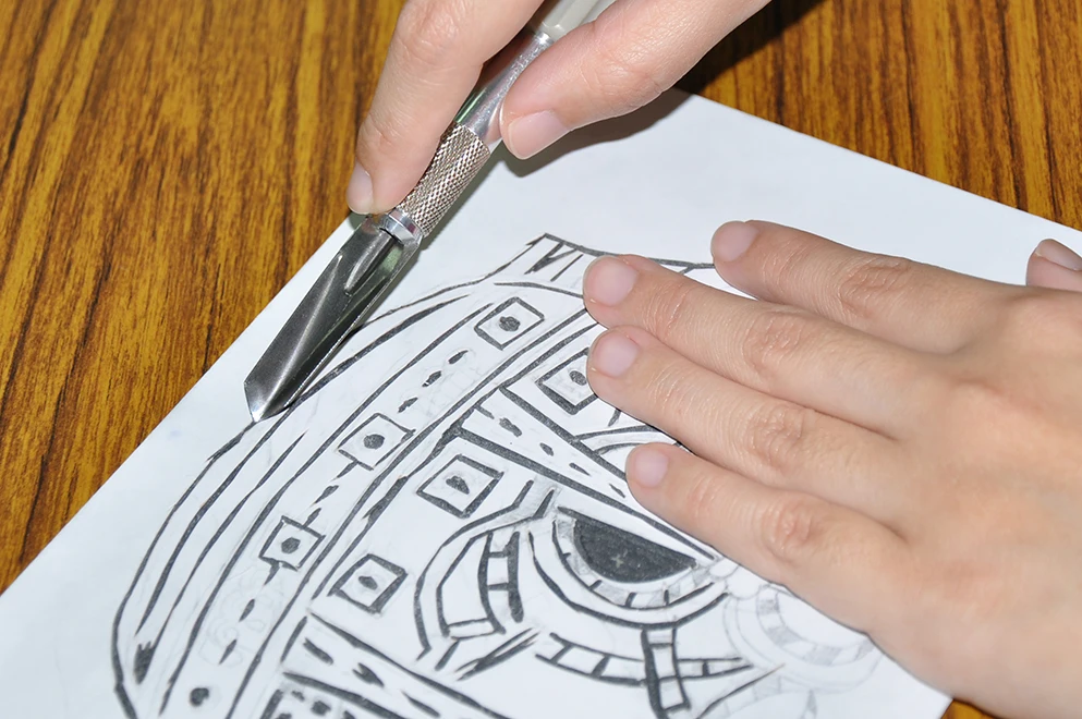 Taiwan art craft tool supply Engraving Tool Set - Art knife Hobby knife