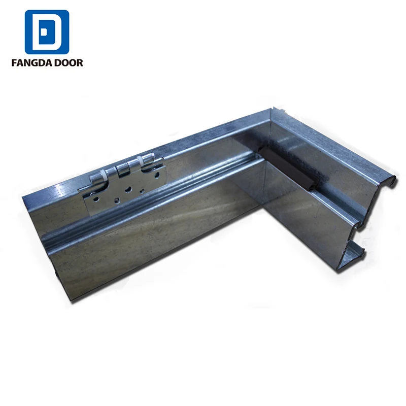 Knock down door frame, galvanized steel door frame
