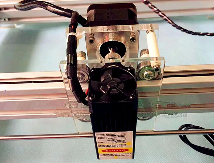 hot sale 500mW DIY Laser Engraver IC Marking Printer working Size 40*50CM Blue Violet Laser carving equipment