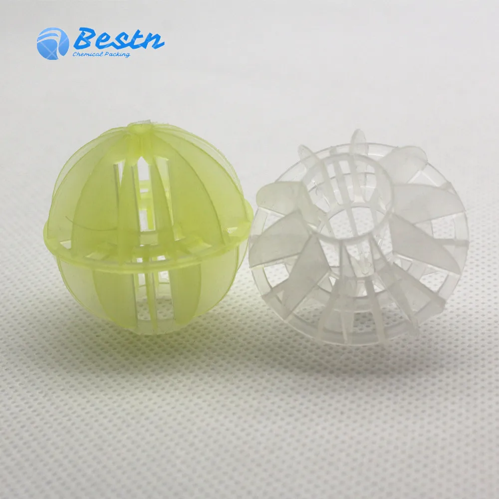 Plastic Polyhedral Hollow Ball PP Multi-faceted hollow ball for Waste Water Treatment