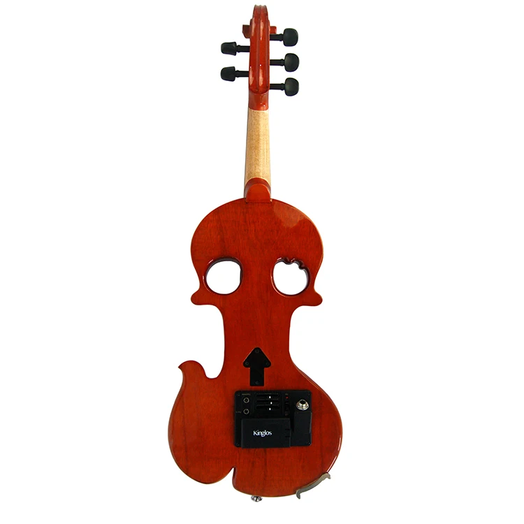 china advanced with design body electric by handcrafted 4/4 Acoustic  violin