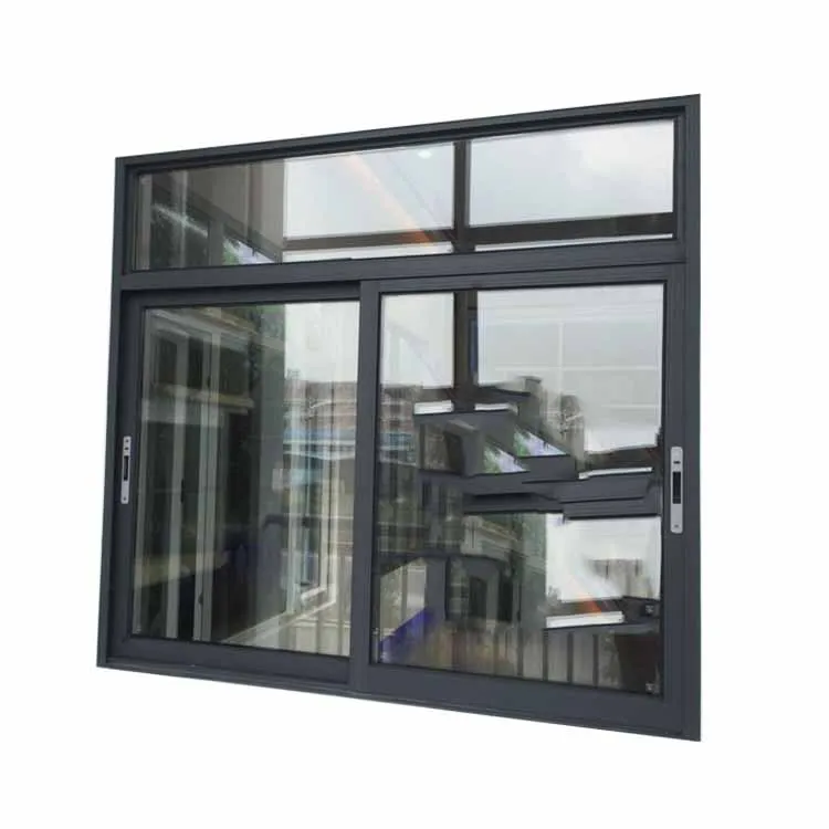 6mm single tinted tempered glass sliding window modern house used commercial windows