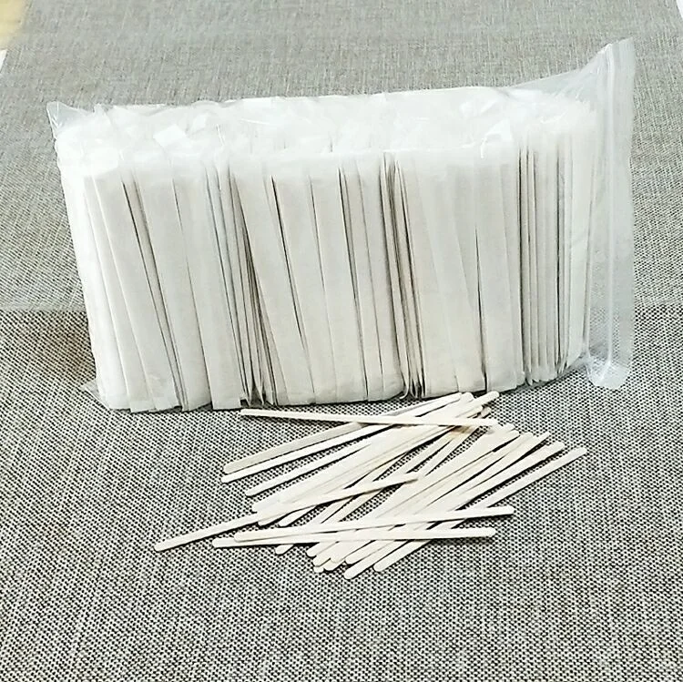 disposable individual paper wrapped wooden  coffee stirrer stick 19cm/maxim stick coffee/coffee mix sticks