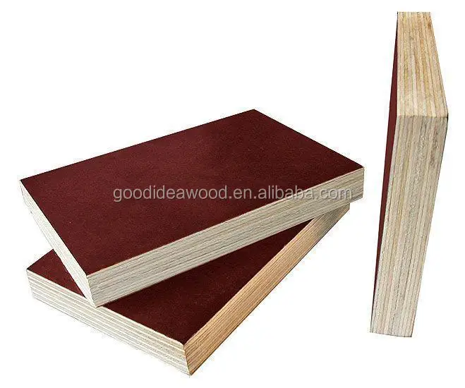 
1220*2440mm Melamine Plywood for Decoration, and Construction Poplar Wood 