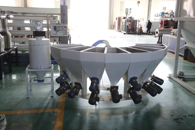 
hot sale plastic Granules automatic mixing weighing machine 