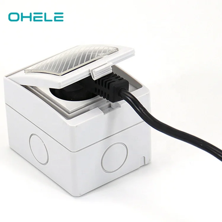 England Standard waterproof wall switch and socket for outdoor