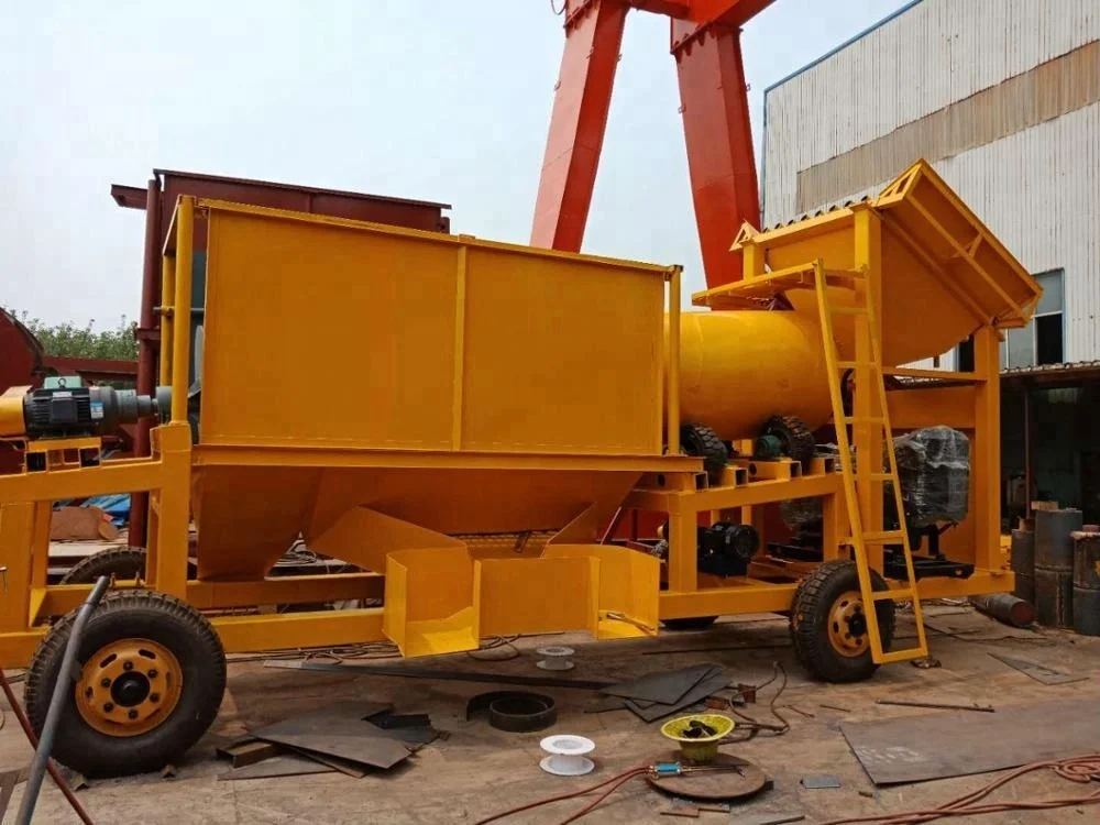 Mobile Alluvial Gold Washing Plant For Sale