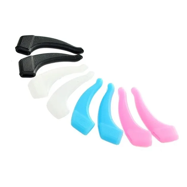high quality no-slip silicone temple tips