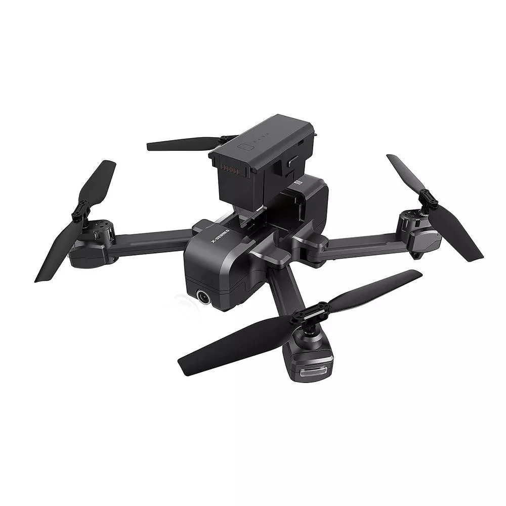 Складной Радиоуправляемый квадрокоптер MJX X103W 5G WIFI 2K камера GPS