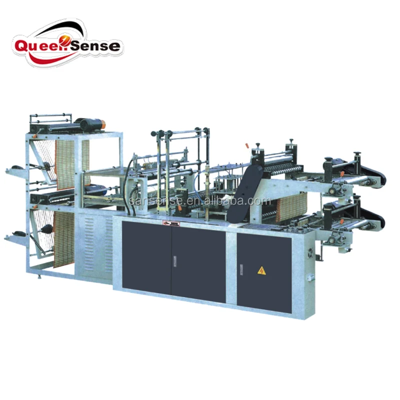 Двухслойная машина из полипропилена для резки, изготовление пластиковых мешков для мусора