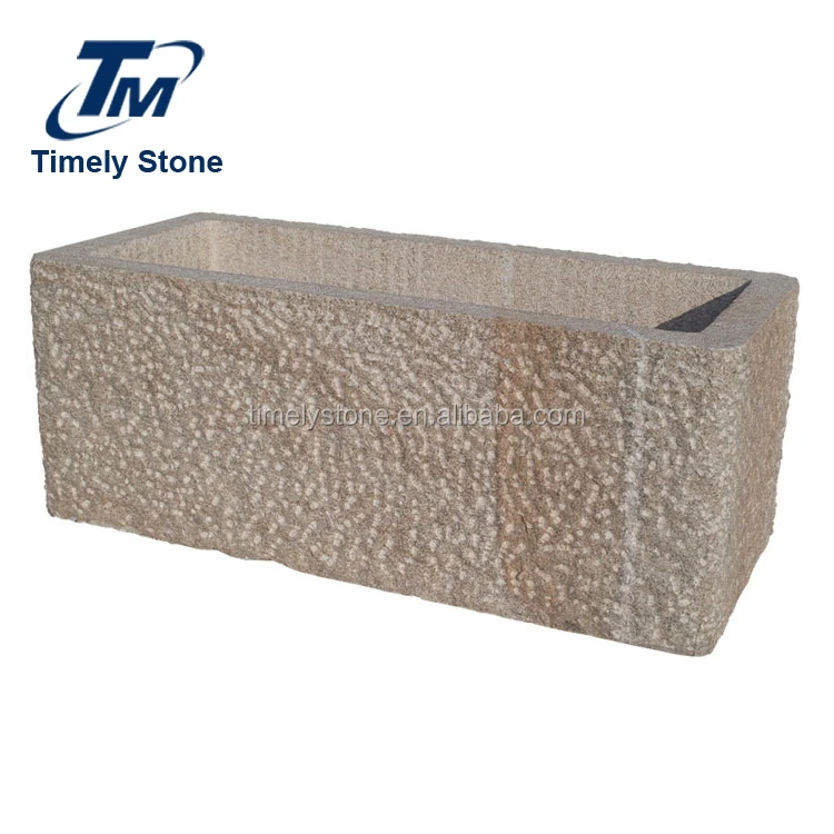 
Garden antique stone water trough 