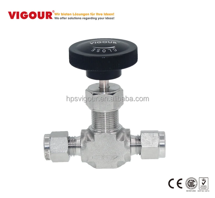High Pressure 3000psi stainless steel material Needle Valve